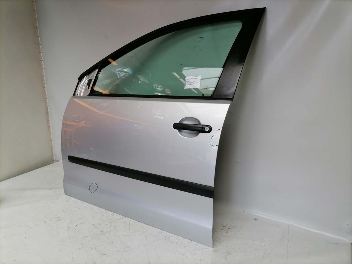 VW Polo 9N1 Tür vorn links LA7W Reflexsilber Metallic 5-Türer Bj.2003